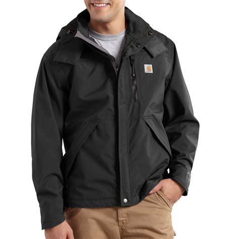 Carhartt Mens Black Shoreline Jacket