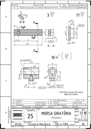 Torneiro Mecânico Mais Próximo De Mim - Caderno de tarefas Torneiro Mecânico | PDF