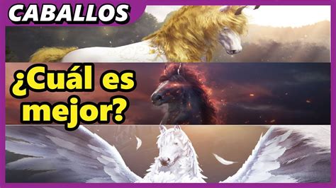 Diferencias y habilidades de los Caballos Ensueño T9 Dine