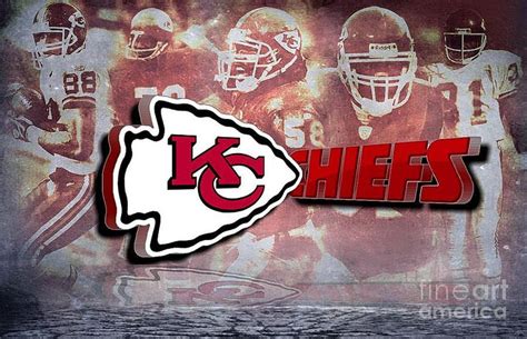 Kansas City Chiefs Nfl Champion Art Poster In Poster Art