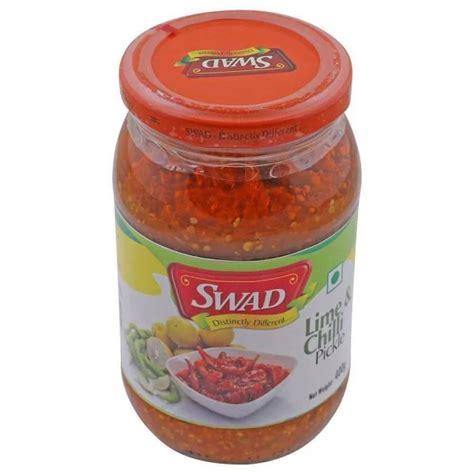 Swad Lime Chilli Pickle G Jiomart