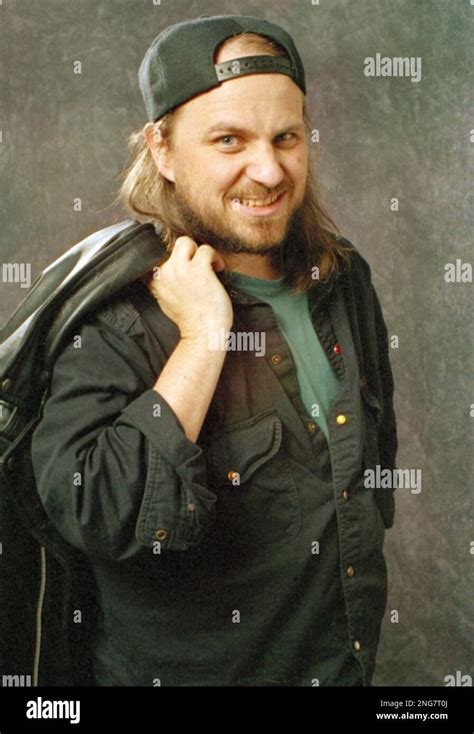 Comedian Bobcat Goldthwait poses following an interview in New York ...