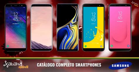 Catálogo Móviles Samsung Galaxy 2018 En Agosto De 2018