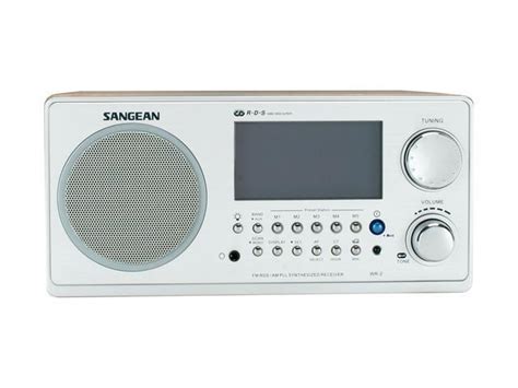 Sangean Digital AM/FM Walnut Cabinet Table-Top Radio WR-2 - Newegg.com