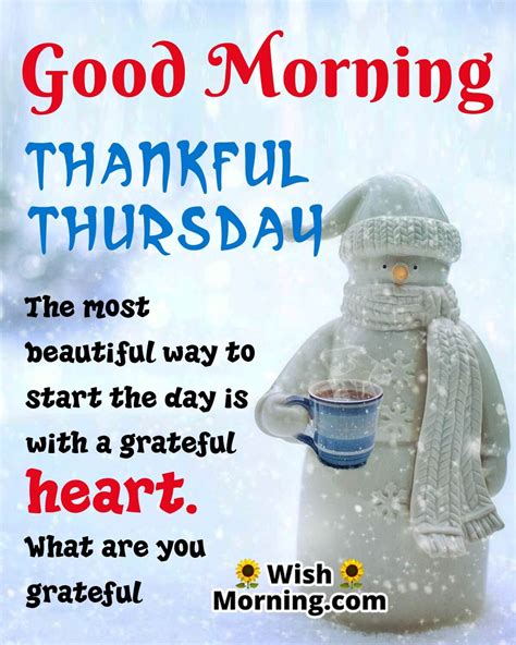 Thankful Thursday Quotes Wishes - Wish Morning