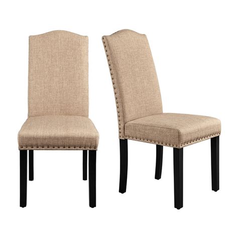 Lark Manor Mardell Fabric Upholstered Classic Dining Chair With