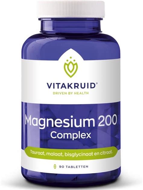 VitaKruid Magnesium 200 Complex 90 Tabletten Bol