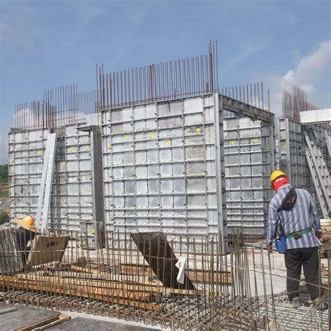 Villa Modular Formwork System Reusable Aluminium Form Work For Concrete