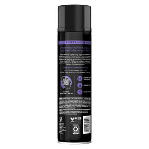 Tresemmé Hairspray Freeze Hold For 24 Hour Frizz Control And All Day