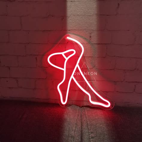 Sexy Woman Legs Neon Sign Oneneon