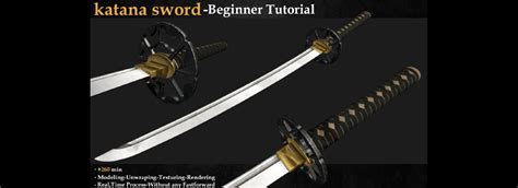 Katana Sword-Beginner Tutorial - FlippedNormals