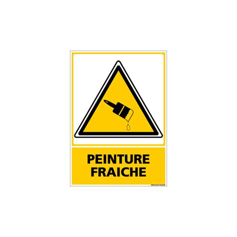 Panneau PEINTURE FRAICHE C0657