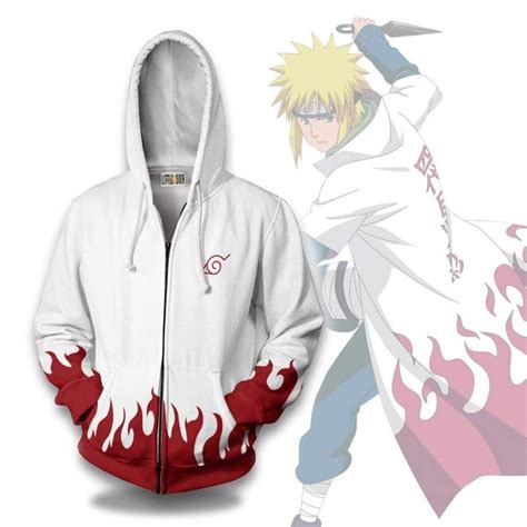 Minato Namikaze Nrt Clothes Hoodie Cosplay Costume Custom Anime Outfit