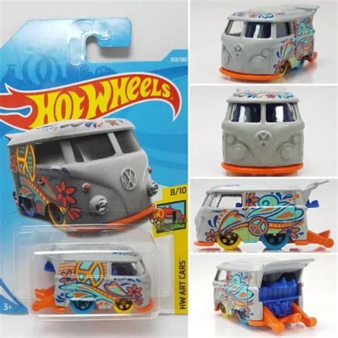 Hot Wheels Vw Volkswagen Kool Kombi Hw Art Cars Lazada Indonesia