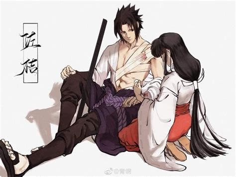 Pin de Sele Alván en Naruto Saske uchiha Parejas de naruto Dibujos