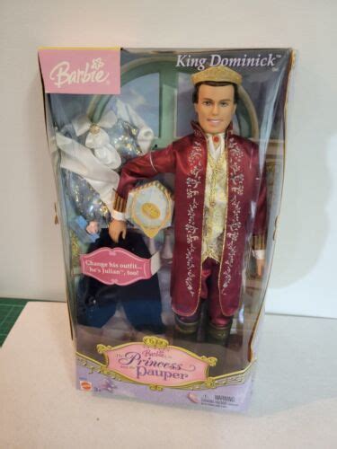 Barbie Princess And Pauper King Dominick African American Aa Julian 2004