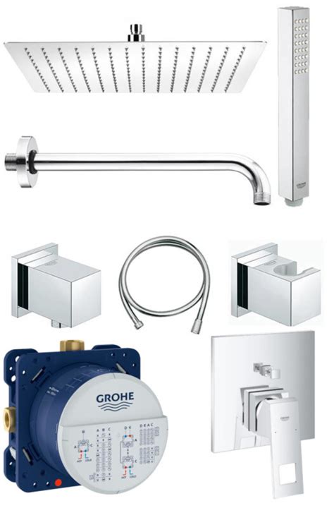 Grohe Unterputz Set Regendusche 40x40 Cm ONE BATH