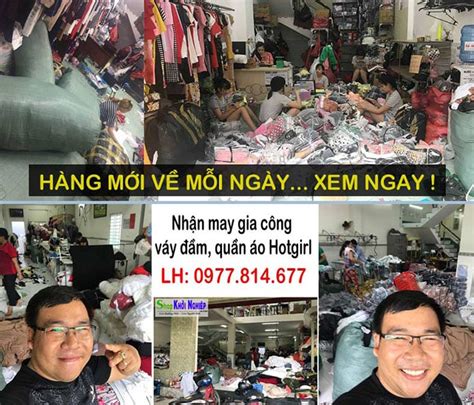 Top xưởng chuyên sỉ quần áo hot girl TPHCM giá rẻ
