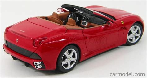 MATTEL HOT WHEELS N Scale FERRARI NEW CALIFORNIA SPIDER RED