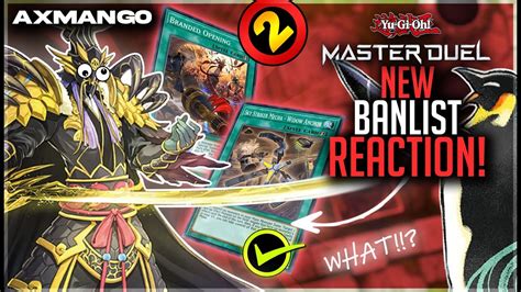 Another Banlist October 2022 Banlist Announced Yu Gi Oh Master