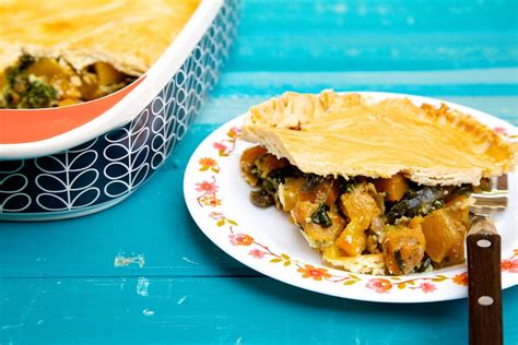 Butternut Squash Stilton And Spinach Pie Honeybuns