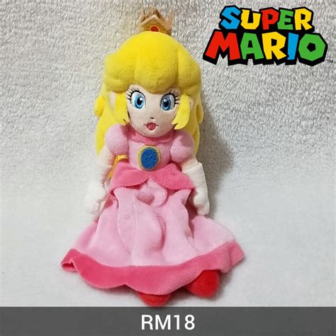 Plush 45 Super Mario Princess Peach Plush Doll Hobbies And Toys Toys