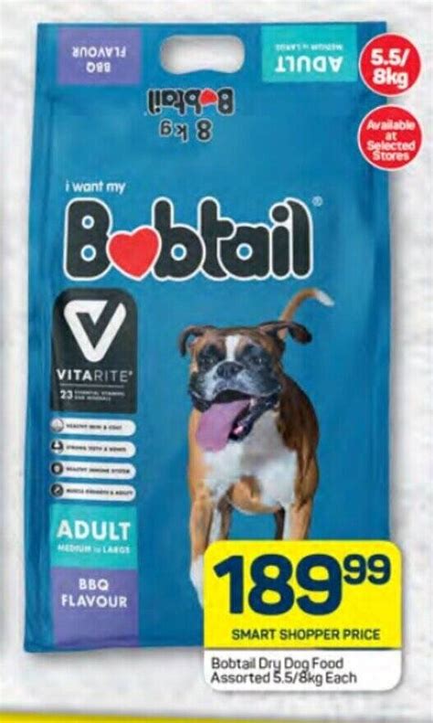 Bobtail Dry Dog Food Assorted 558kg Each Offer At Pick N Pay Hypermarket