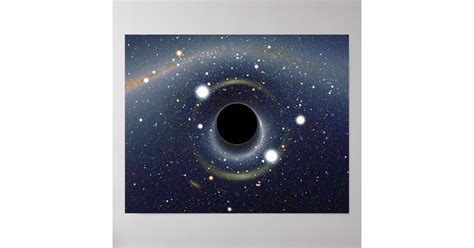 Black Hole Einstein Ring NASA Poster | Zazzle