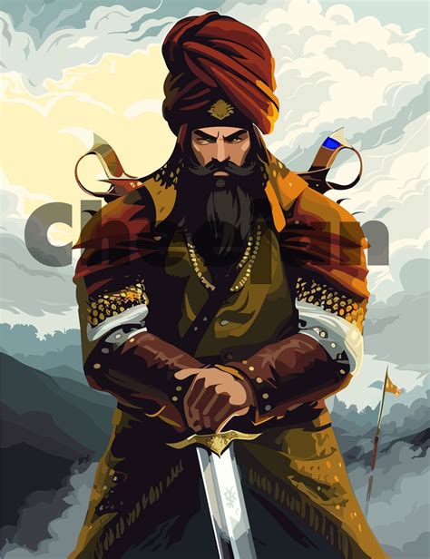 Hari Singh Nalwa | Wall Art | Digital PDF | Vector File | HD Photo ...