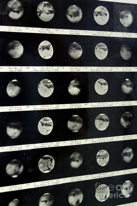 Collection Of Mars Observations Photograph By Detlev Van