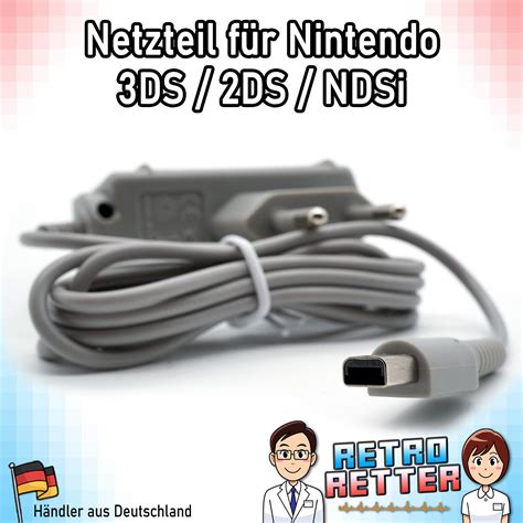 Netzteil Ds Ds Ndsi Nintendo Strom Adapter Ladeger T Ladekabel