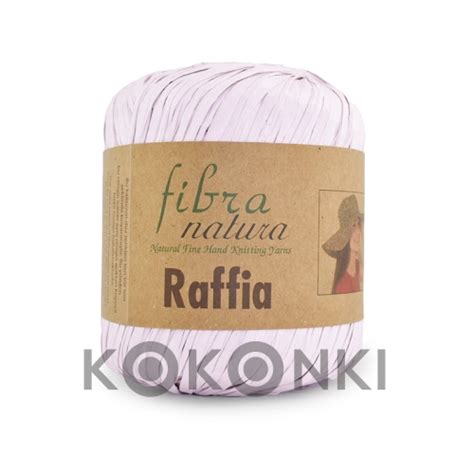 Włóczka Fibranatura Raffia 116 16 rafia papierowa zgaszona lawenda