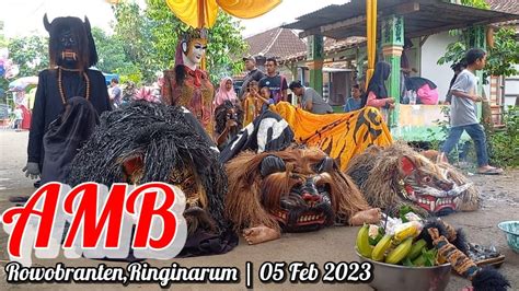 Ritual Opening Barongan AJI MANUNGGAL BUDOYO Live Rowobranten