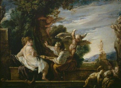 Vertumnus And Pomona Painting Domenico Fetti Oil Paintings