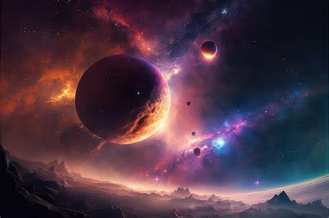 Premium Photo | The cosmos unveiled discovering the wonders of the ...