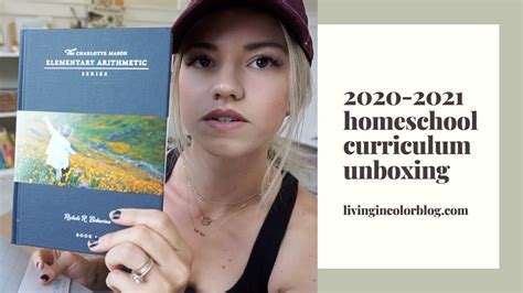 2020 2021 Homeschool Curriculum Unboxing Charlotte Mason Simply Charlotte Mason Youtube