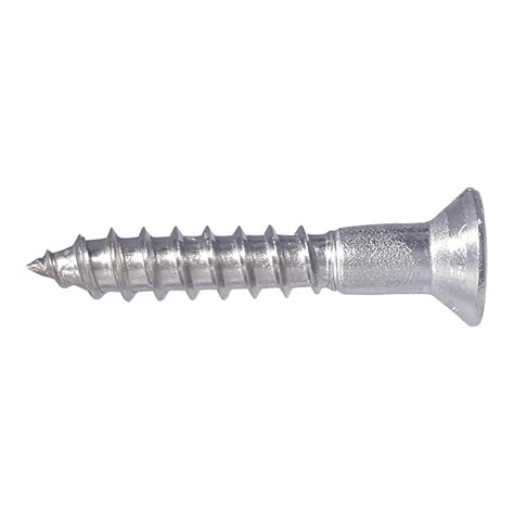 14 Flat Head Wood Screws Stainless Steel Slotted Drive All Sizes In