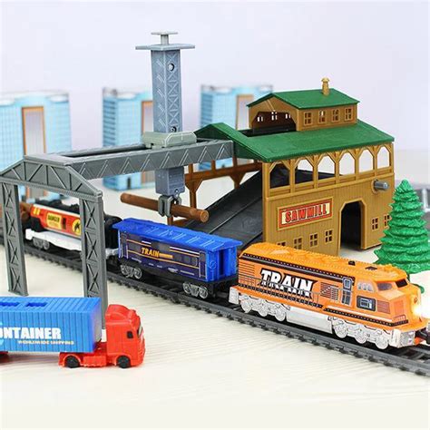 Train électrique pour enfants ensemble de Trains électriques Rc Rails