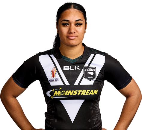 Official Women's Rugby League World Cup profile of Otesa Pule for Kiwi ...