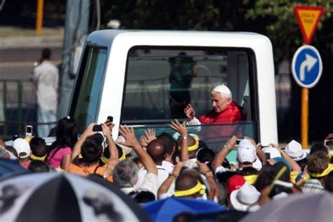 Papst Benedikt Xvi Trifft Fidel Castro In Havanna Der Spiegel