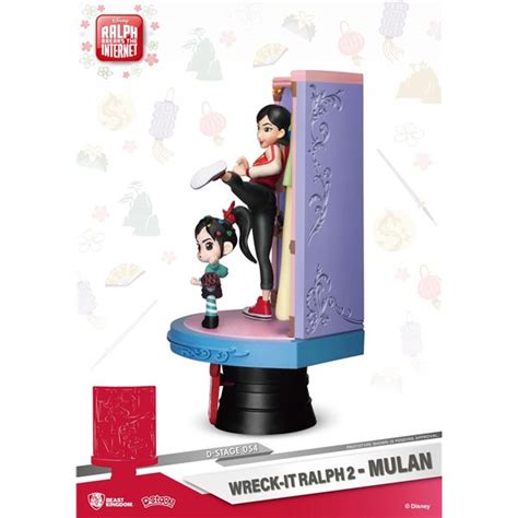 Achetez Ralph 20 Diorama Pvc D Stage Mulan 18 Cm