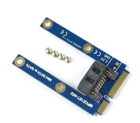 Adaptador Mini Pci E Msata Ssd A Plano Sata 7pin Mercado Libre