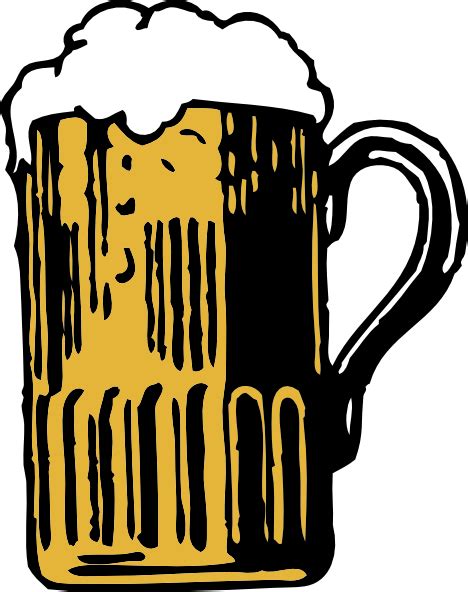 Foaming Beer Pitcher Clip Art at Clker.com - vector clip art online ...