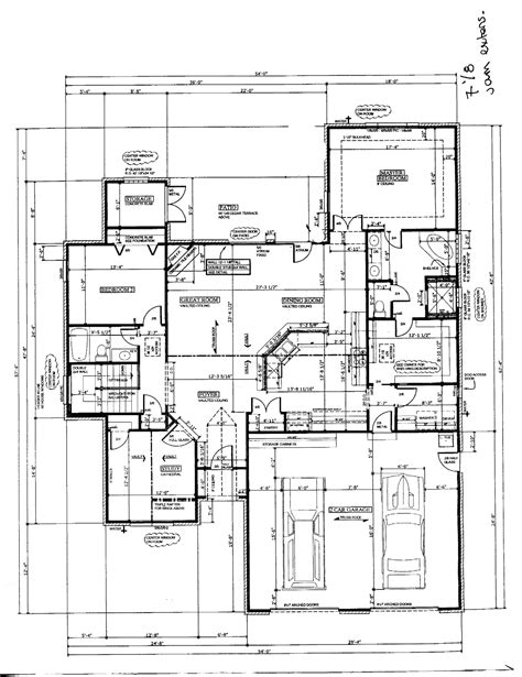 Floor Plan With Dimensions | House Plan Ideas