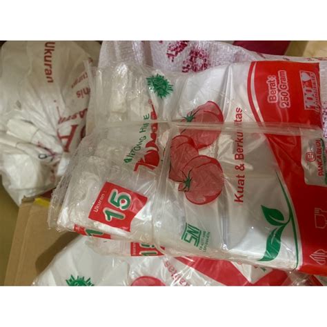 Jual KANTONG PLASTIK HDPE TOMAT BENING UKURAN 15 DAN 24 Shopee Indonesia