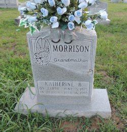 Katherine Burris Morrison M Morial Find A Grave