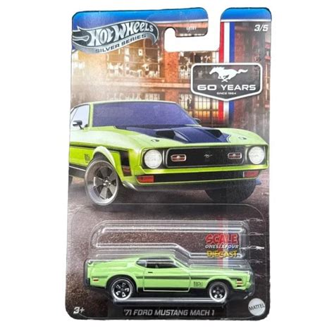 Hot Wheels Αυτοκινητάκι Silver Series Ford Mustang Mach για Ετών JBY Skroutz gr