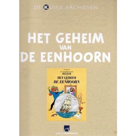 De Kuifje Archieven Het geheim van De Eenhoorn Hergé 9782874242861