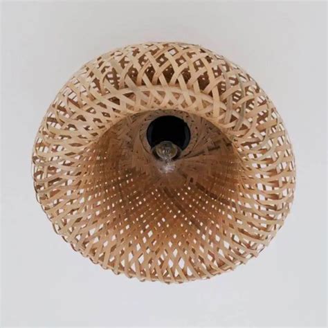 Wicker Ceiling Light Shades | The Wicker Home®