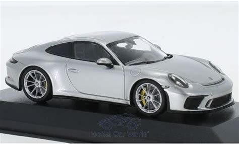 Miniature Porsche 991 Gt3 143 Minichamps 911 2 Gt3 Touring Grise